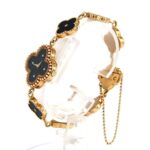 Van Cleef & Arpels Alhambra YG 4P 122974 Quartz Watch - Image 2