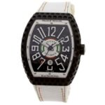Franck Muller V45SCDT Golf Vanguard Backswing Watch, Titanium/Rubber, Men's