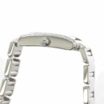 Cartier Tank Francaise SM WE1002S3 Ladies' Watch, Diamond Bezel, Ivory, 18K White Gold, Quartz. - Image 5