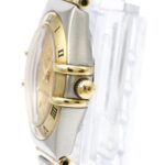 OMEGA Constellation 18K Gold Steel Quartz Ladies Watch 1262.10 - Image 4