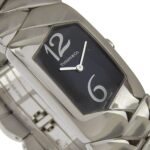 Tiffany & Co. Women's Tisolo Watch Z6301.10, Stainless Steel Quartz Analog Display, Black Dial - Image 3