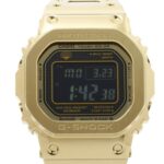 CASIO G-SHOCK FULL METAL 5000 SERIES GMW-B5000GD-9JF Black Gold Stainless Steel Men's Digital Watch