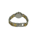 HERMES Vintage Clipper Stainless Steel GP Quartz Wristwatch, Silver/Gold, 29221 - Image 9