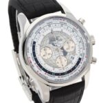 Breitling AB0510U0/A790 Transocean Chronograph Unitime Men's Watch in Stainless Steel and Rubber - Image 4