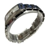 Tiffany & Co. Grand Rectangular Watch, Total Weight 73.4g, Stainless Steel, Quartz Movement, White Dial - Image 2