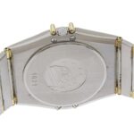 OMEGA Constellation Men's Watch, Stainless Steel with Diamonds, Quartz Movement, Analog Display, Silver Dial - Image 6