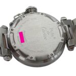 Cartier Pasha C Big Date Automatic for Boys Stainless Steel (SS) W31047M7 Silver/Navy - Image 6