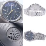 CITIZEN The Citizen AQ4100-65L Men's Titanium Solar Watch with Indigo-Dyed Washi Dial (40289) - Image 4