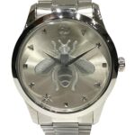 Gucci GUCCI G-Timeless Bee Total weight 108.5g Stainless steel Quartz Silver dial 126.4 - Image 4
