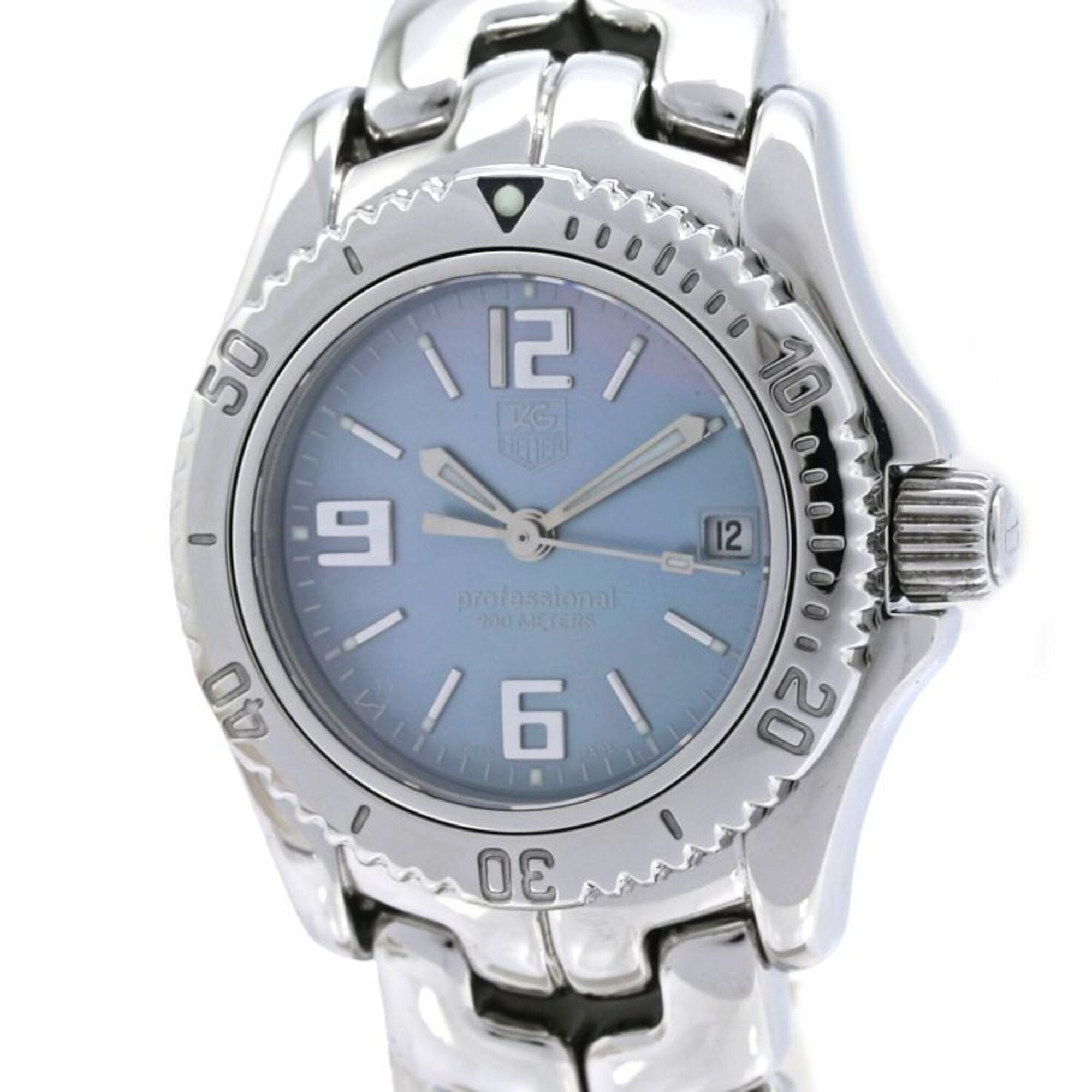2000_4c7ac16a-9678-46c4-95c0-f17a040fb7b4.jpg TAG Heuer Link WT141B.BA0561 Women's Watch, Stainless Steel /40410 - Image 1