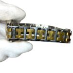 Hermes Clipper Two-Tone Watch, Total Weight 43.6g, Stainless Steel, Quartz Movement, White Dial, CL4.220 - Image 7