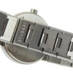 BVLGARI Bzero1 Watch, BZero1 BB23SS, Stainless Steel, Quartz Movement, Analog Display, Black Dial, Women's - Image 8