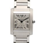 Cartier Tank FranÃ§aise SM Stainless Steel Ladies Silver Tone WST0065