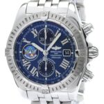 BREITLING Chronomat Evolution Blue Impulse Mens Watch A13356