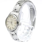 ROLEX Oyster Perpetual Date 6516 Steel Automatic Ladies Watch Vintage - Image 2