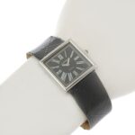 Chanel Mademoiselle H0525 Black Dial Stainless Steel/Enamel Leather Quartz 23mm Women's Watch - Image 8