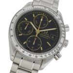 Omega Speedmaster Date 3513.54 Men's Watch, Brand Name, Chronograph, Automatic, Stainless Steel (SS), Silver, Black