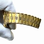 Christian Dior Moon Phase Triple Calendar Watch, Total Weight 70.6g, GP (Gold Plated) finish, Quartz movement, White dial, Item No. 61.271 - Image 9
