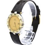 OMEGA Constellation Date 18K Gold Steel Mens Watch 196.0360 - Image 2