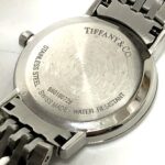 TIFFANY&Co. Tiffany M1510 Classic Quartz Round 2 Hand Analogue Watch SS Ladies Silver - Image 9