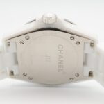 Chanel J12-365 Ceramic Men's Watch, White (H3837) - Image 4