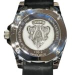 Gucci GUCCI watch, total weight 138.6g, stainless steel, rubber strap, quartz movement, black dial, 136.2 YA136204B - Image 5