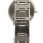 BVLGARI Watch BB23SS Quartz Black Dial Stainless Steel Women's - Image 6