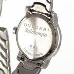 Bulgari Solotempo ST29S ST29BSSD Stainless Steel Quartz - Image 5