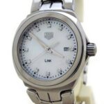 TAG Heuer Link Date 12P Diamond White Shell Dial Ladies Watch