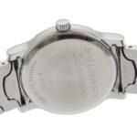 BVLGARI Solo Tempo Watch ST35S Stainless Steel Quartz Analog Display Black Dial Men's - Image 6