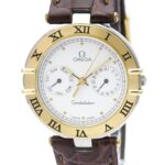 OMEGA Constellation Day Date 18K Gold Steel Watch 196.1080