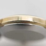 Omega De Ville Watch f-25030 Gold Black Women's SS Leather Manual Winding OMEGA Dial Analog Stainless Steel - Image 9