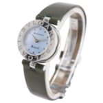 Bulgari BVLGARI Bzero1 Watch BZ22S Stainless Steel Quartz Analog Blue Mother-of-Pearl Dial Women's - Image 2
