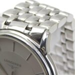 Longines Grand Classic L4.677.4 Stainless Steel Quartz Analog Watch with Gray Dial - Ladies - Image 8