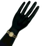 HERMES Vintage Clipper Stainless Steel GP Quartz Wristwatch, Silver/Gold, 29221 - Image 2