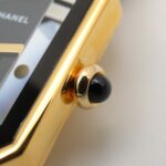 Chanel CHANEL PremiÃ¨re S Watch, Gold Plated (GP), Leather Strap, Women's, Black, H0001 - Image 6
