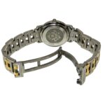 Hermes Clipper Two-Tone Watch, Total Weight 43.6g, Stainless Steel, Quartz Movement, White Dial, CL4.220 - Image 5