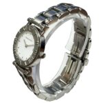 Tiffany & Co. Atlas watch, total weight 53.8g, stainless steel, quartz movement, white dial. - Image 2