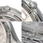 Rolex 116234G Datejust 10P Diamond Watch Stainless Steel SS K18WG Men's ROLEX - Image 8