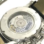 Corum 983.201.20 Back scale Automatic Wristwatch Silver Black belt - Image 8
