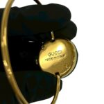 GUCCI Vintage Changeable Bezel Sherry Line GP Quartz Wrist Gold 32094 - Image 4