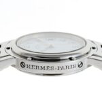 Hermes Clipper CL4.210 White Quartz Watch - Image 5
