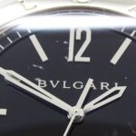 Bulgari BVLGARI Men's Watch, Brand: Date Automatic AT Stainless Steel SS BB41S Silver Black Open Caseback - Image 6