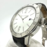 BVLGARI Bvlgari BB41WSLD Automatic Date with Stainless Steel/Leather Strap Silver - Image 6