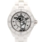 Chanel J12 Mademoiselle Ceramic Watch for Men, White (H5241)