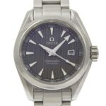 Like New Omega Seamaster Aqua Terra Date 150m Water Resistant 231 10 61 06 001 Gray Dial Stainless Steel Quartz 30mm