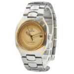 OMEGA Seamaster Polaris Watch Quartz Gold Dial Stainless Steel Yellow Ladies - Image 3