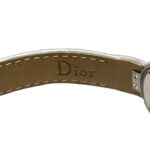 Dior La Di de wrist total weight 21.3g stainless steel genuine leather strap quartz movement white mother-of-pearl dial CD041111 - Image 8