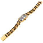 Chanel CHANEL PremiÃ¨re M Watch, Gold Plated Leather, Women's, Black, H0001 - Image 4