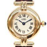 Cartier W1000653 925 Must ColisÃ©e SM Vermeil Quartz Gold with Ivory Dial Ladies